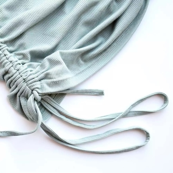 Bodycon Ruched Side Tie Dress - Picture 4 of 6